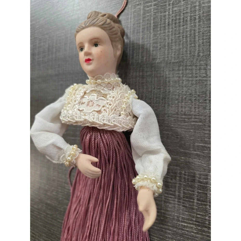Vintage Avon Tassel Doll Decoration Hanging‎ Curtain Decor